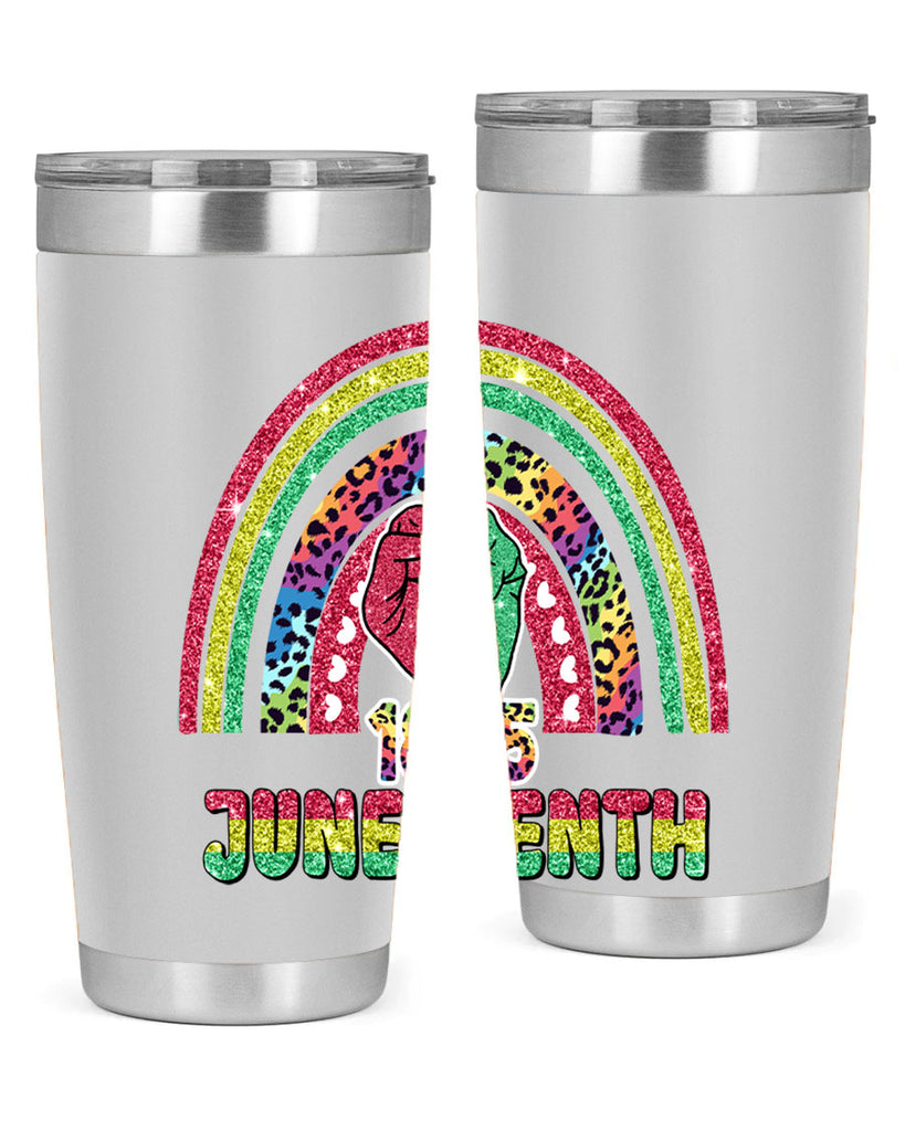 Juneteenth 1865 Rainbow 19#- Juneteenth- tumbler