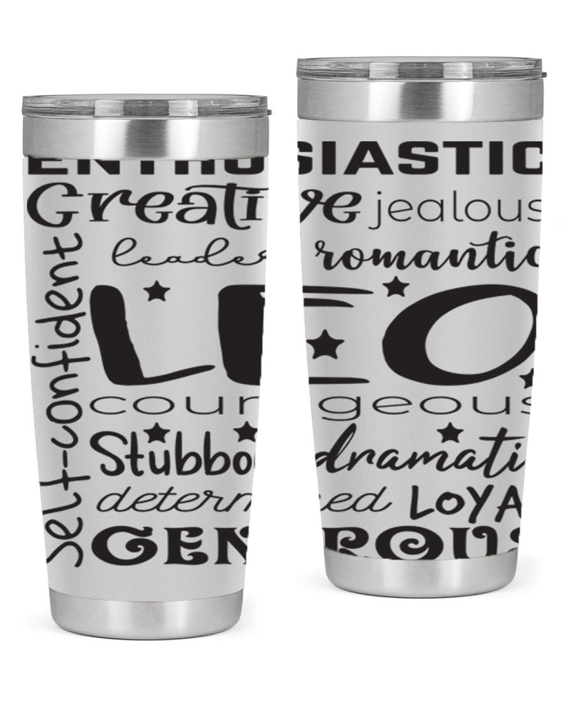 Leo 568#- zodiac- Tumbler