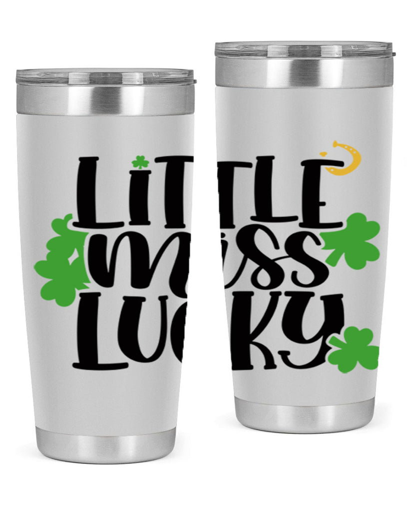 Little Miss Lucky Style 68#- St Patricks Day- Tumbler