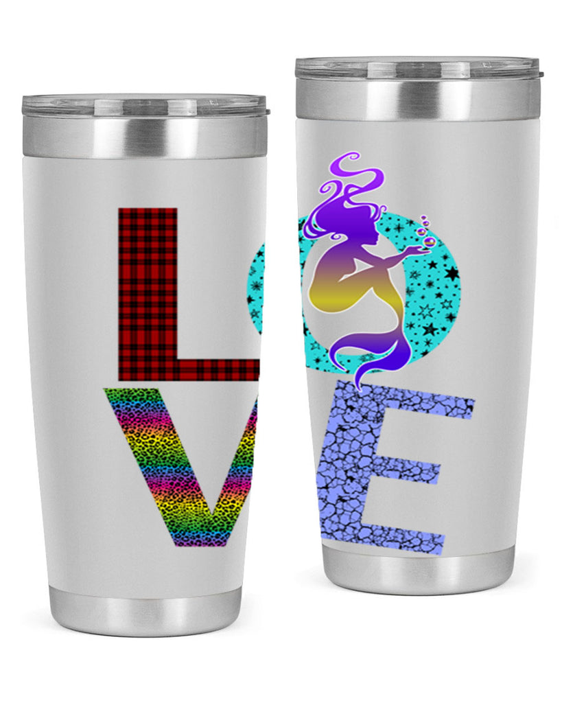 Love 304#- mermaid- Tumbler