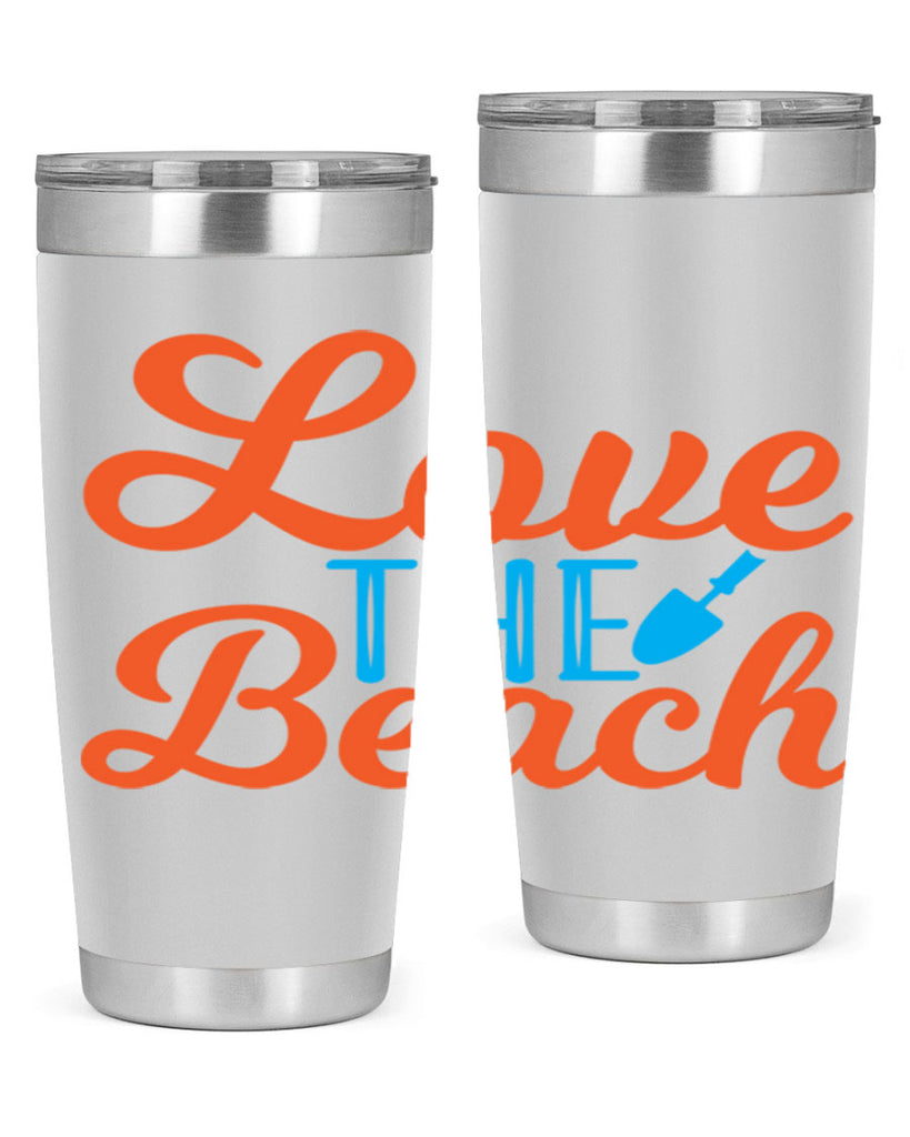 Love The Beach 306#- mermaid- Tumbler