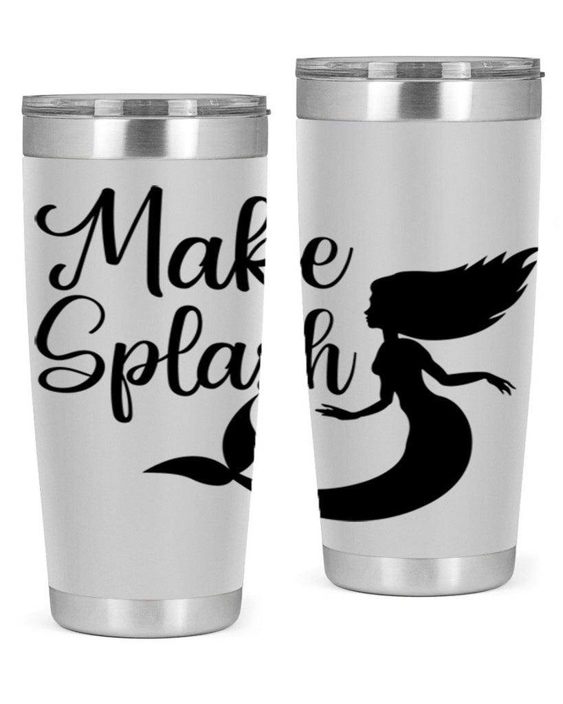 Make splash 316#- mermaid- Tumbler