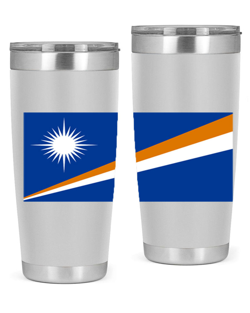 Marshall Islands 90#- world flags- Tumbler