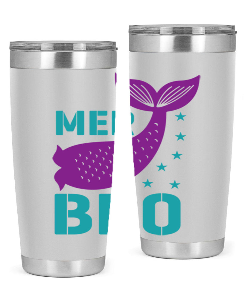 Mer Bro 322#- mermaid- Tumbler