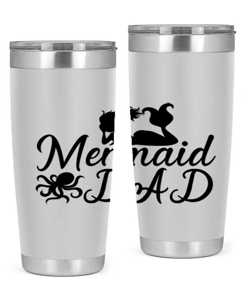 Mermaid Dad 357#- mermaid- Tumbler