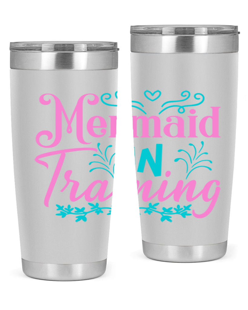 Mermaid In Training 366#- mermaid- Tumbler