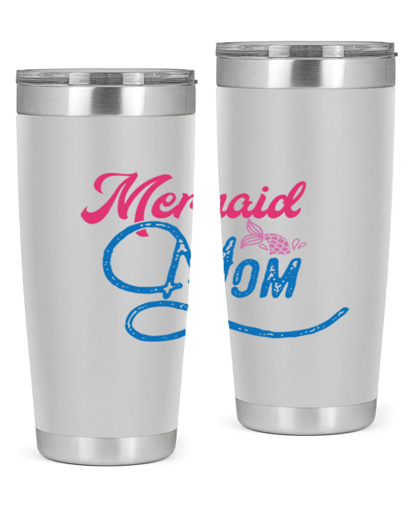 Mermaid Mom 371#- mermaid- Tumbler