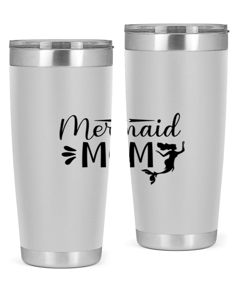 Mermaid Mom 372#- mermaid- Tumbler