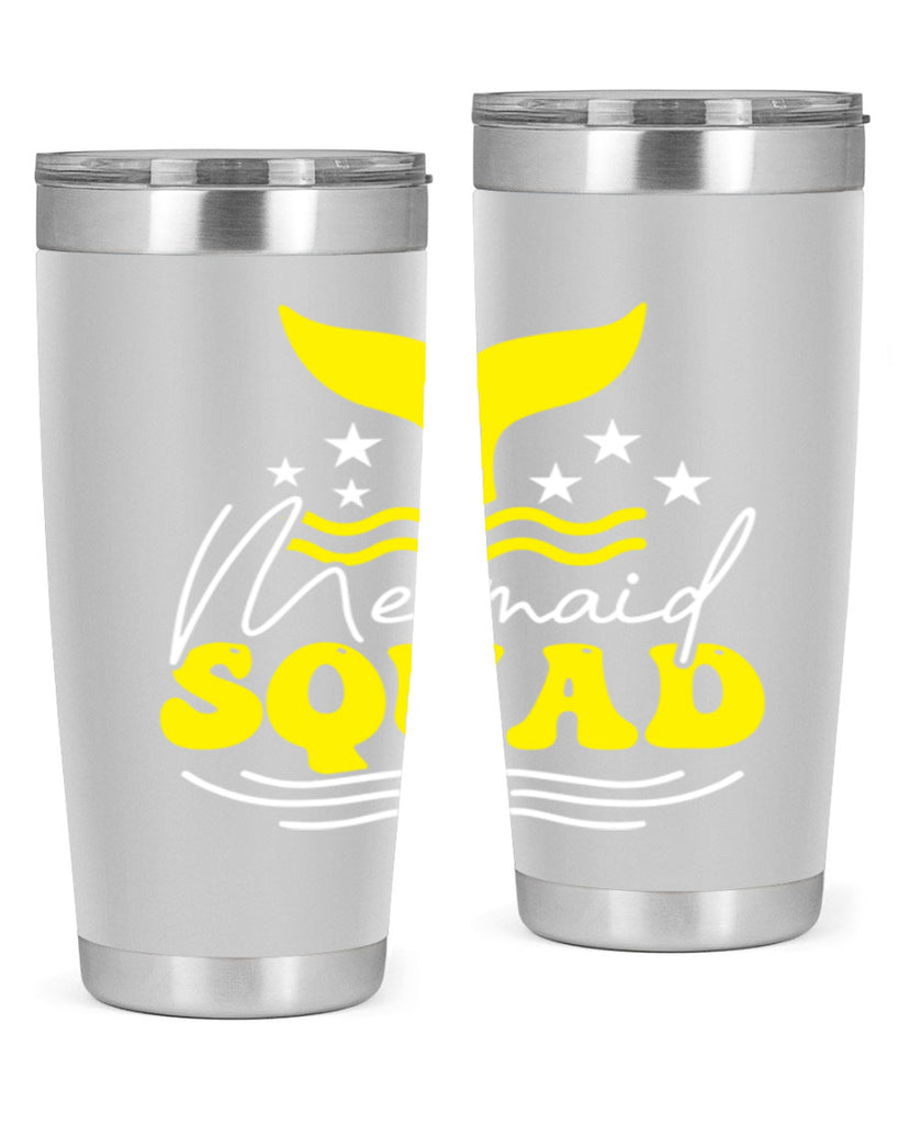 Mermaid Squad 377#- mermaid- Tumbler