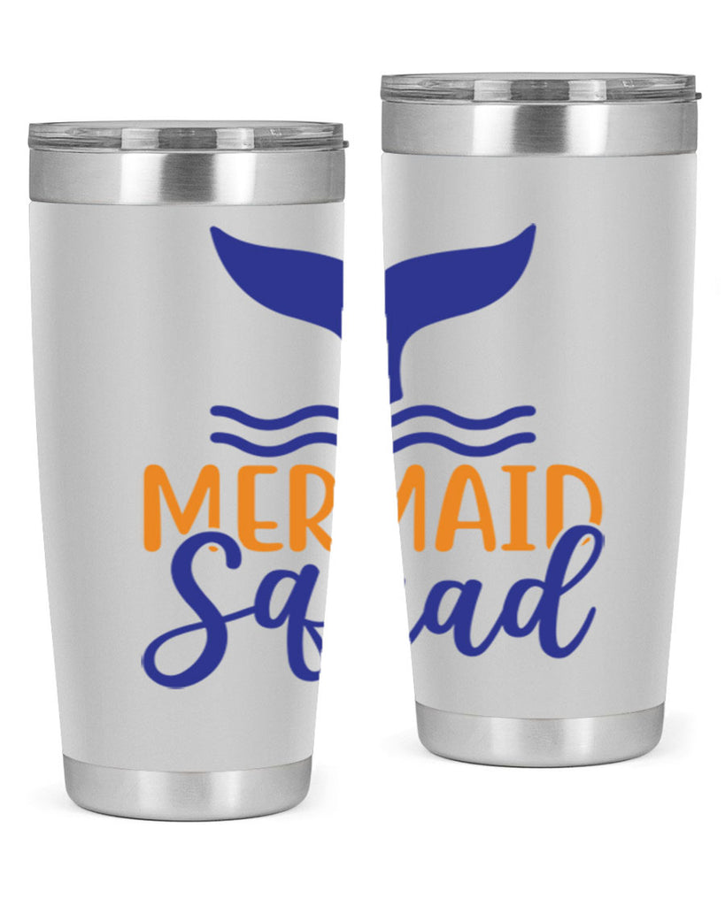 Mermaid Squad 379#- mermaid- Tumbler