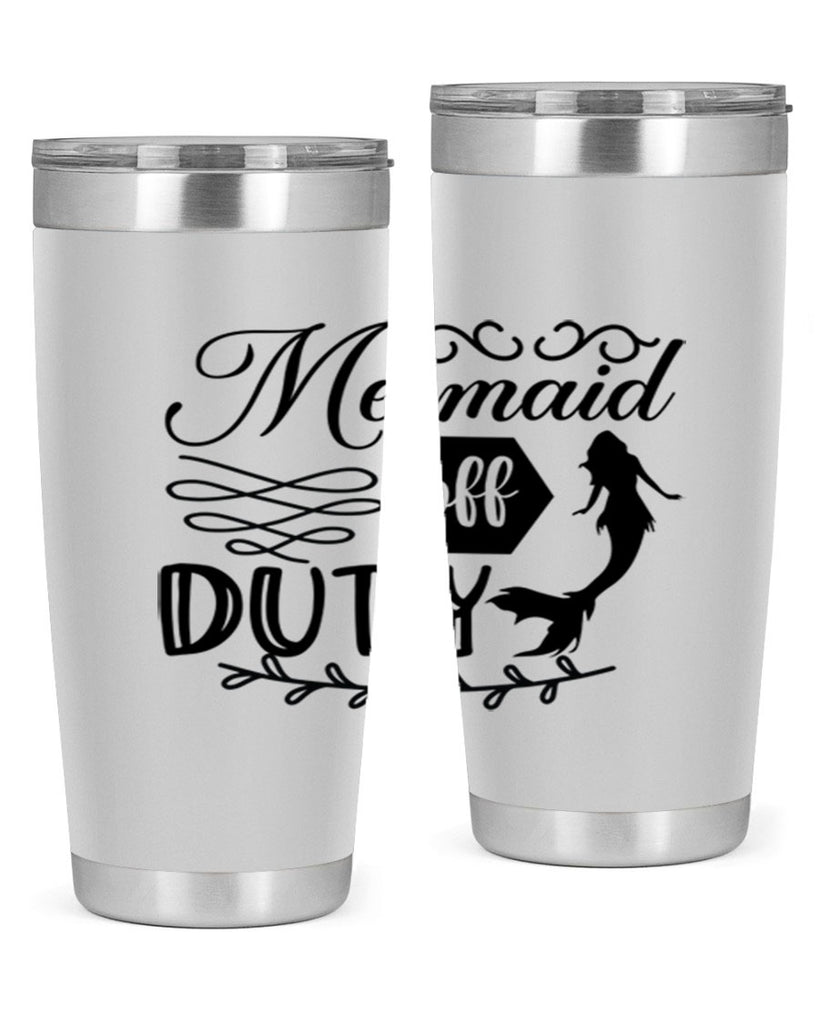 Mermaid off duty 432#- mermaid- Tumbler