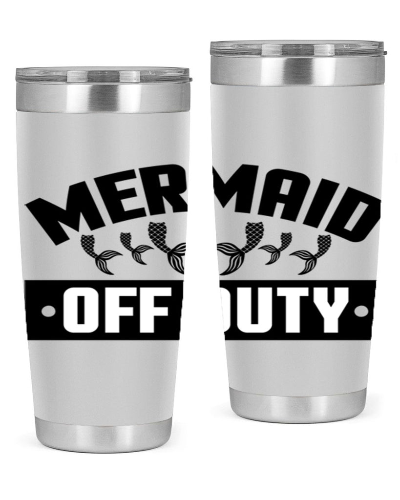 Mermaid off duty 437#- mermaid- Tumbler