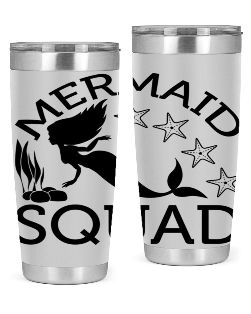 Mermaid squad 448#- mermaid- Tumbler