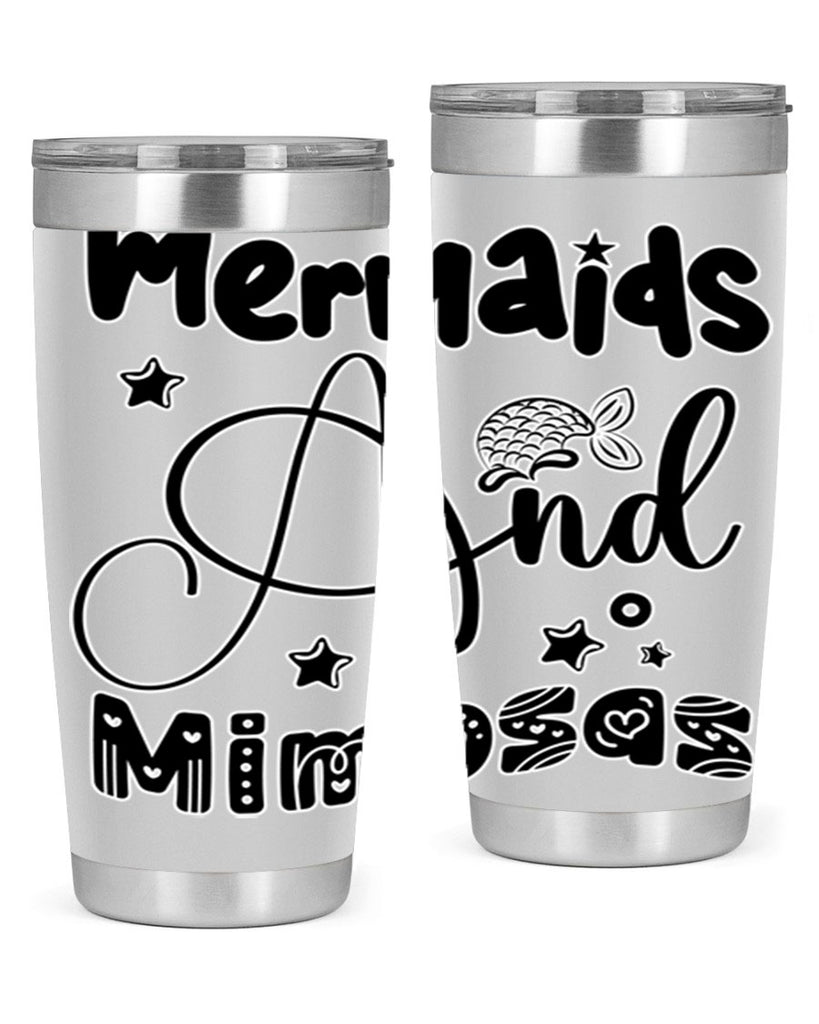 Mermaids and Mimosas 475#- mermaid- Tumbler