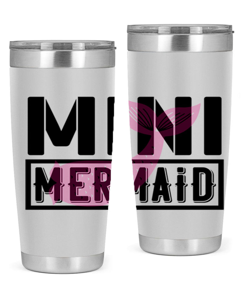 Mini mermaid 504#- mermaid- Tumbler