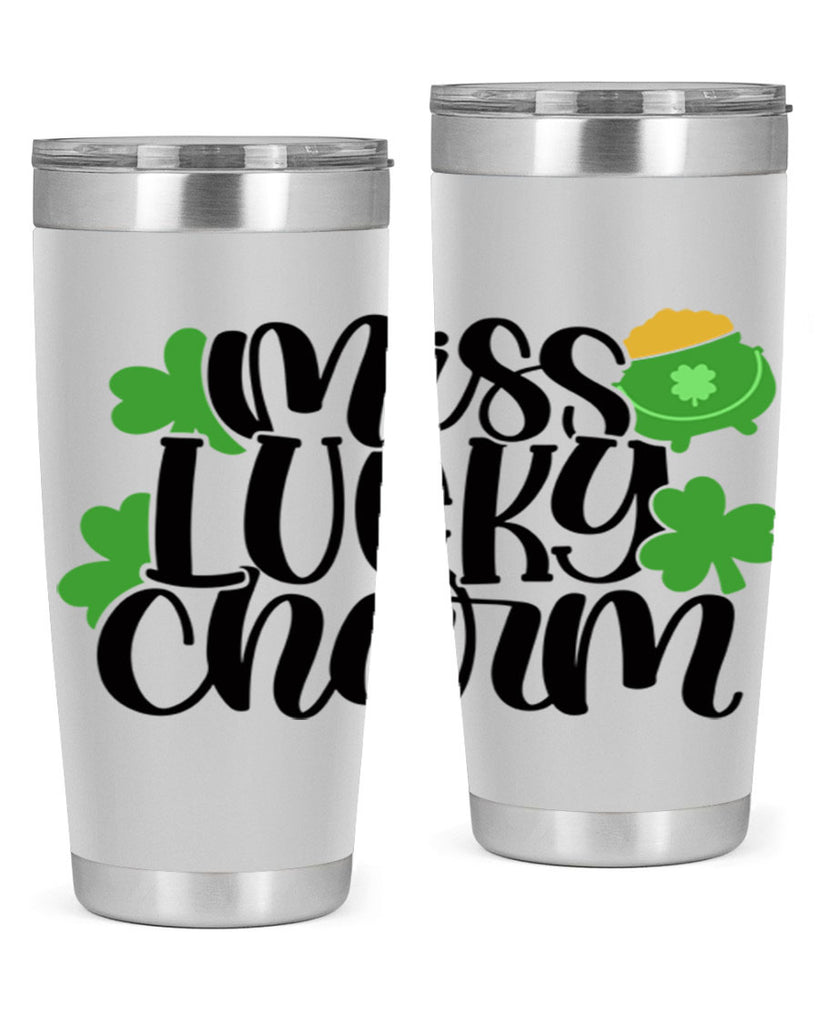 Miss Lucky Charm Style 48#- St Patricks Day- Tumbler