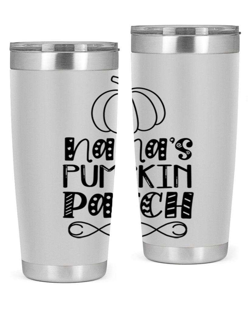 Nana s Pumpkin Patch 439#- fall- Tumbler