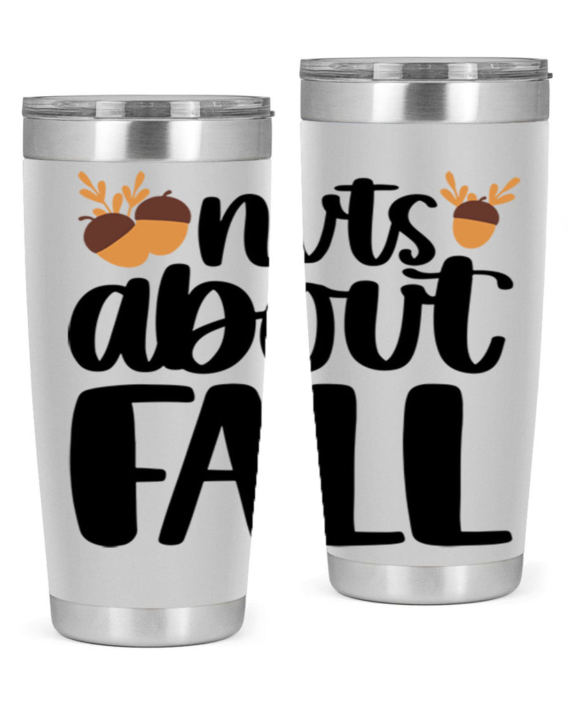 Nuts About Fall 503#- fall- Tumbler