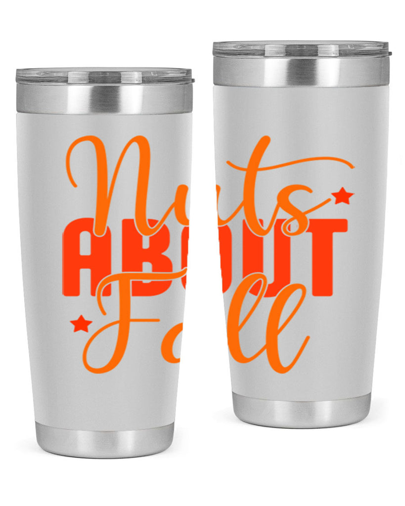 Nuts About Fall Design 444#- fall- Tumbler