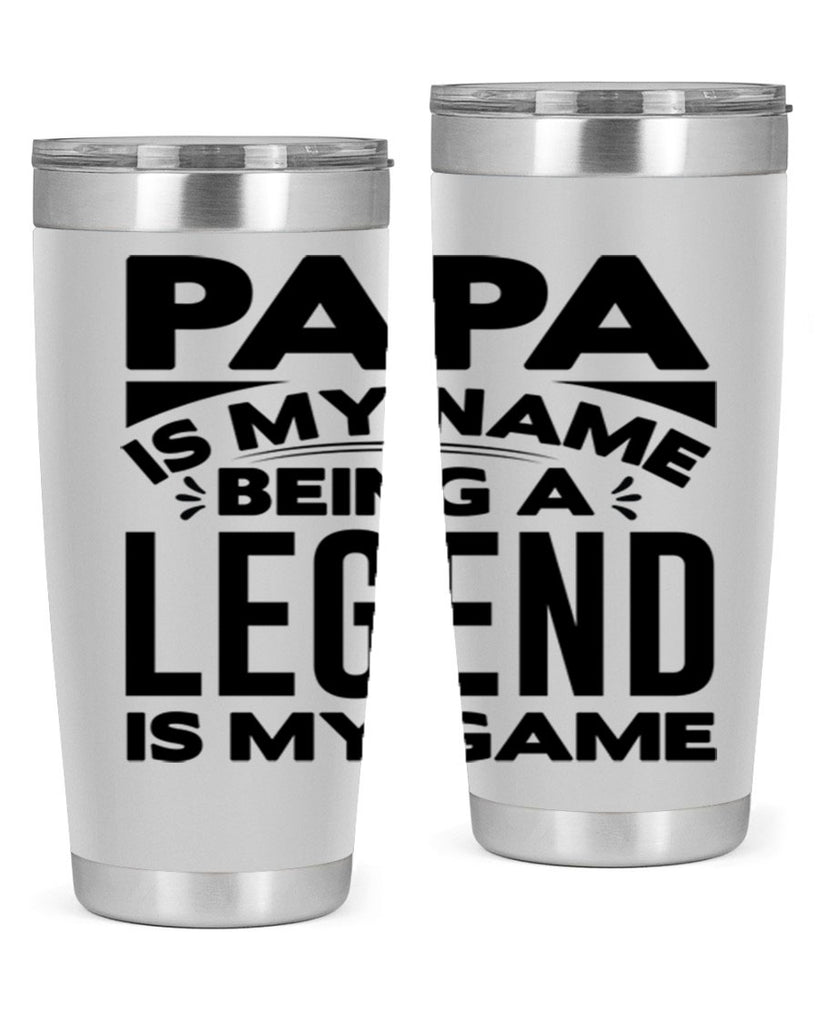 Papa 125#- grandpa - papa- Tumbler