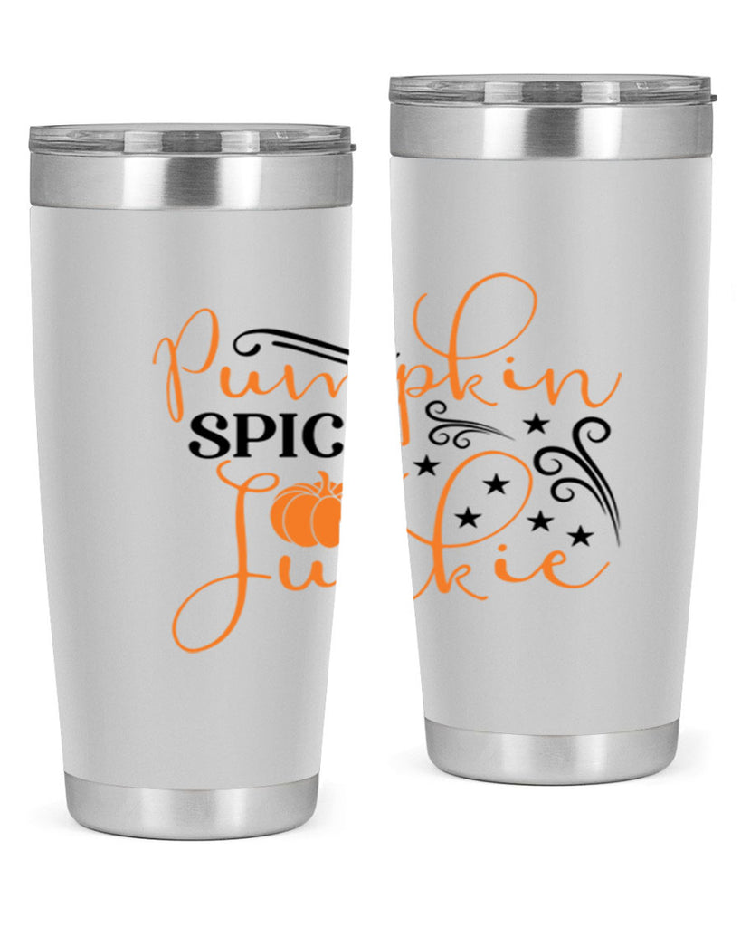 Pumpkin Spice Junkie 549#- fall- Tumbler