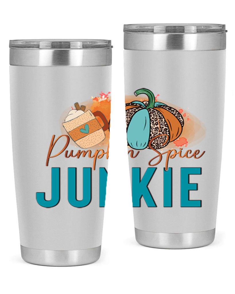 Pumpkin Spice Junkie 550#- fall- Tumbler
