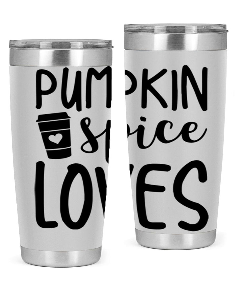 Pumpkin Spice Loves 555#- fall- Tumbler