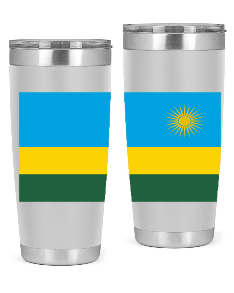 Rwanda 53#- world flags- Tumbler