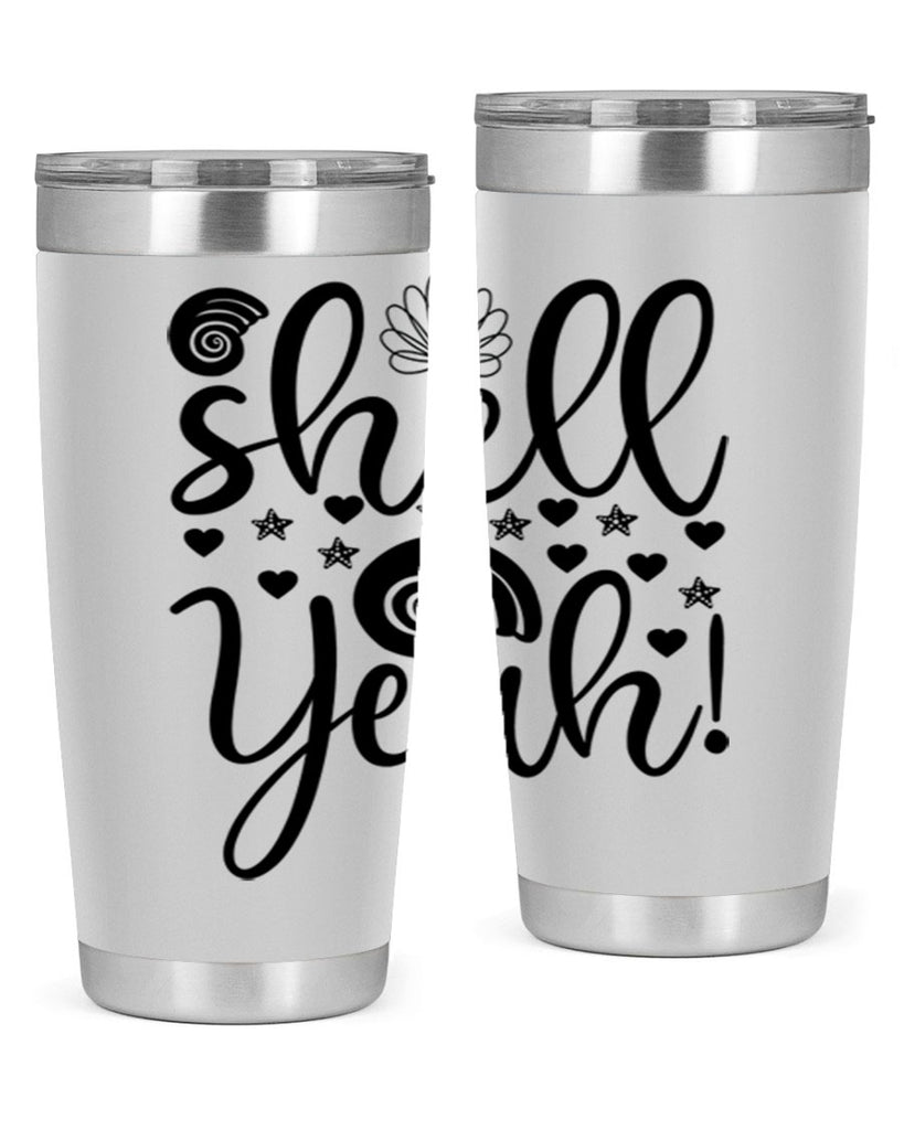 SHELL YEAH design 598#- mermaid- Tumbler