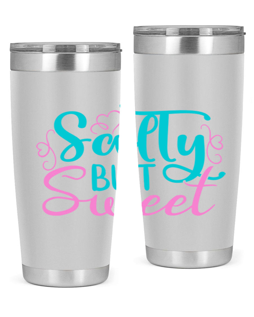 Salty But Sweet 565#- mermaid- Tumbler