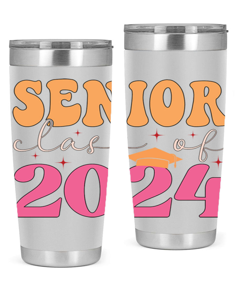 Senior class of 2024 17#- 12th grade- Tumbler