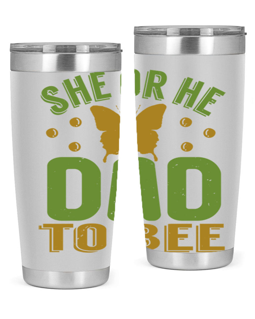 She or He Dad to bee Style 172#- baby- tumbler