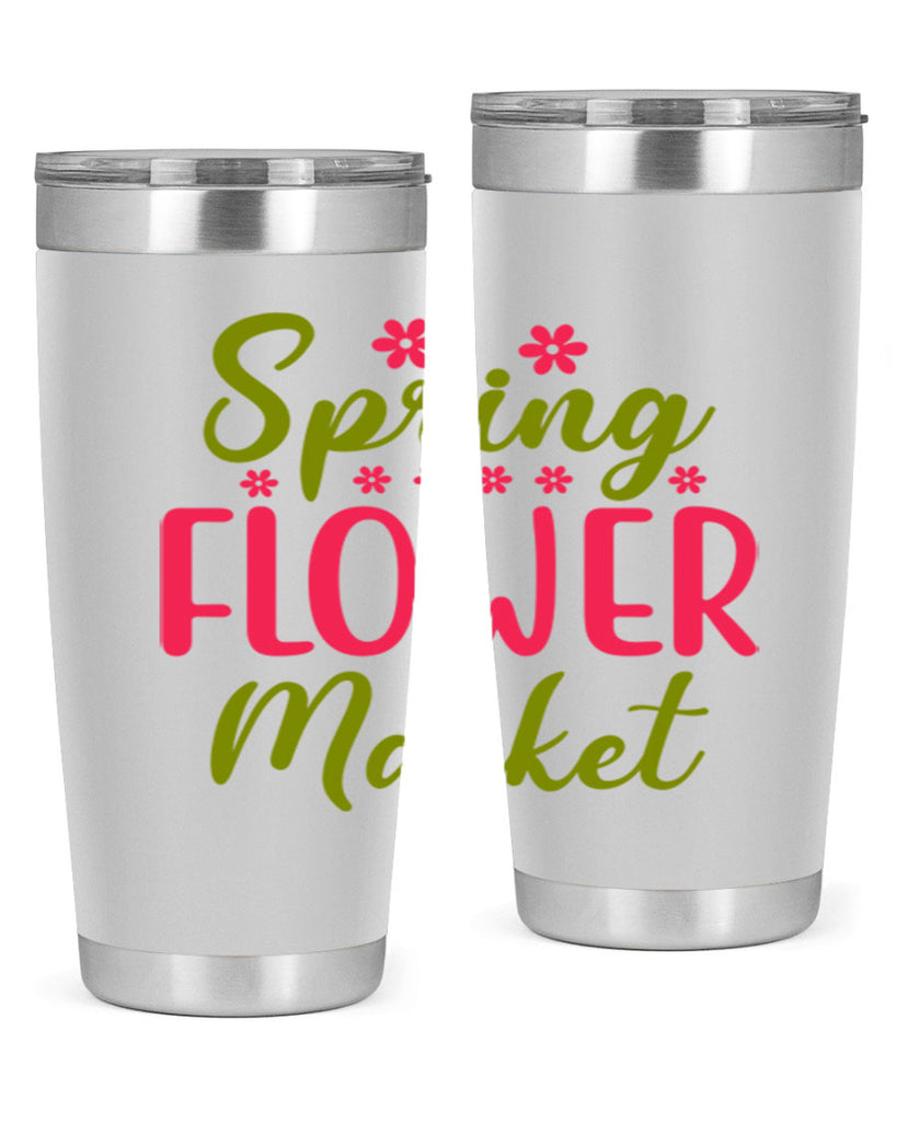 Spring Flower Market 423#- spring- Tumbler