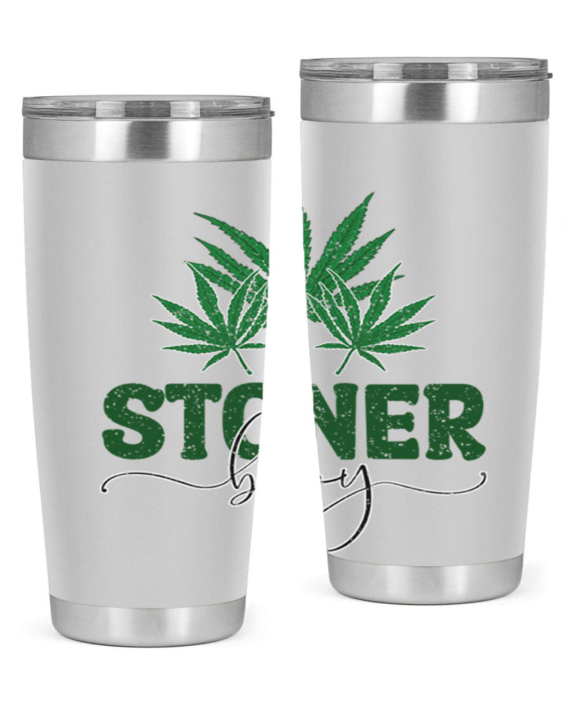 Stoner Baby Sublimation 261#- marijuana- Tumbler