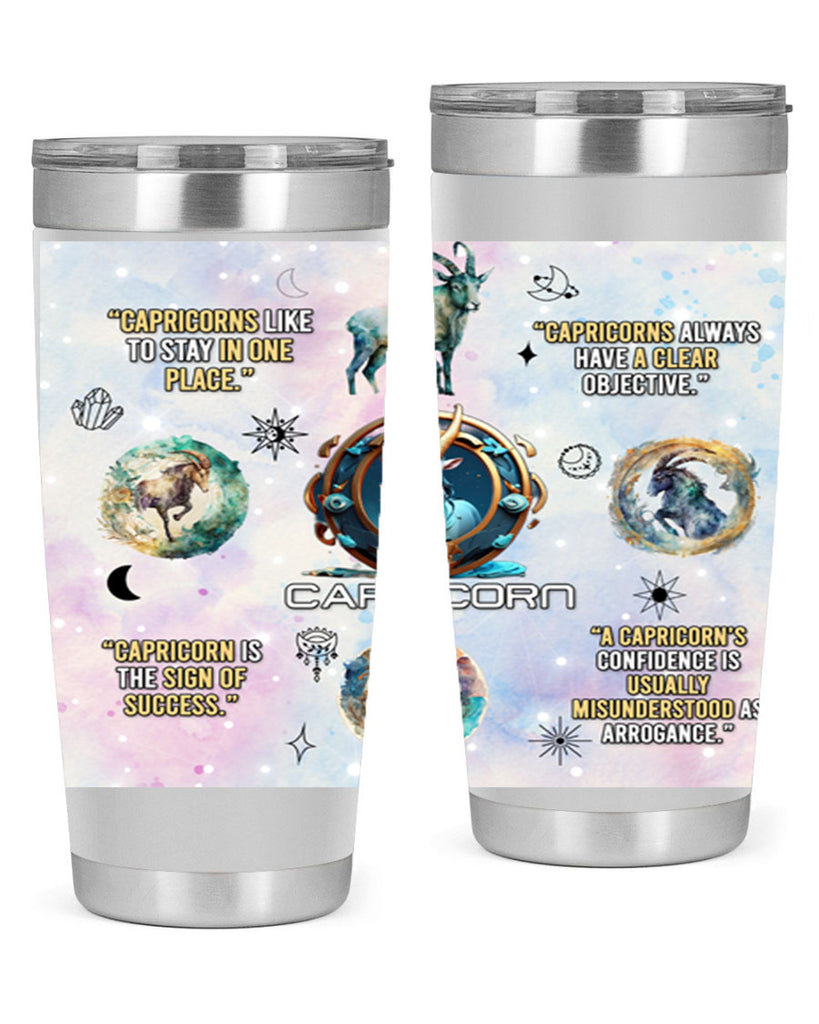 StraightCapricorn 471#- zodiac- Tumbler