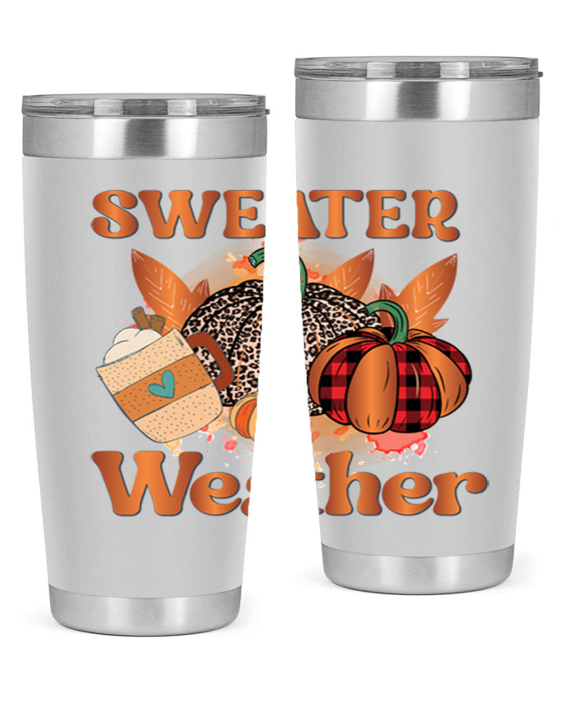 Sweater Weather 589#- fall- Tumbler