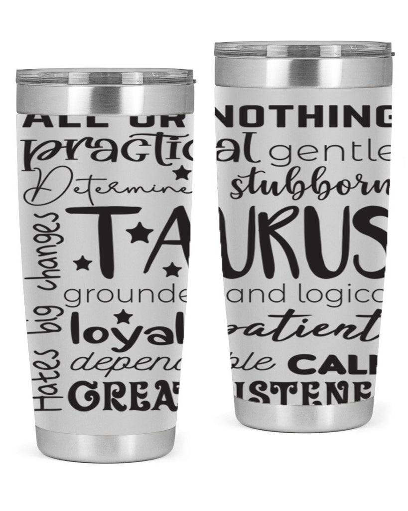 Taurus 573#- zodiac- Tumbler