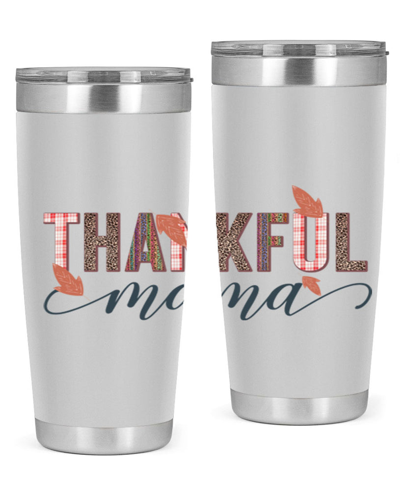 Thankful mama 606#- fall- Tumbler