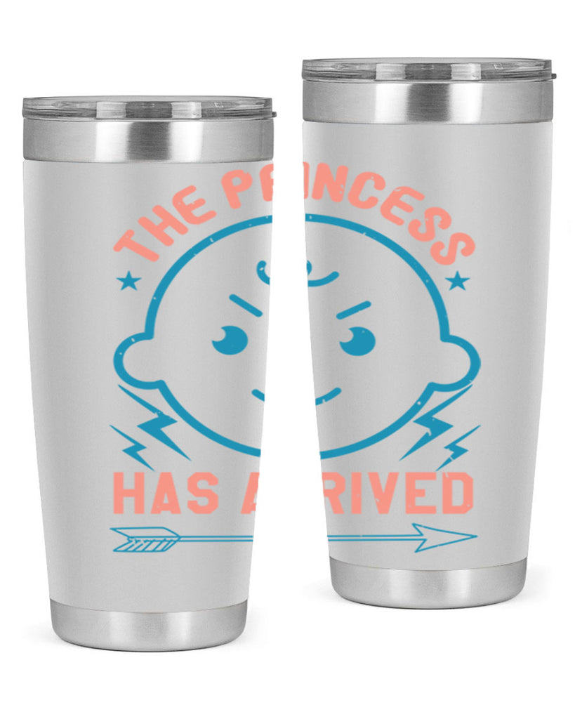 The princess has arrived Style 10#- baby shower- tumbler