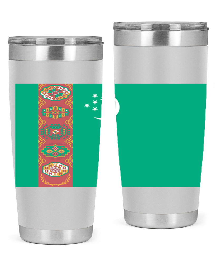 Turkmenistan 16#- world flags- Tumbler