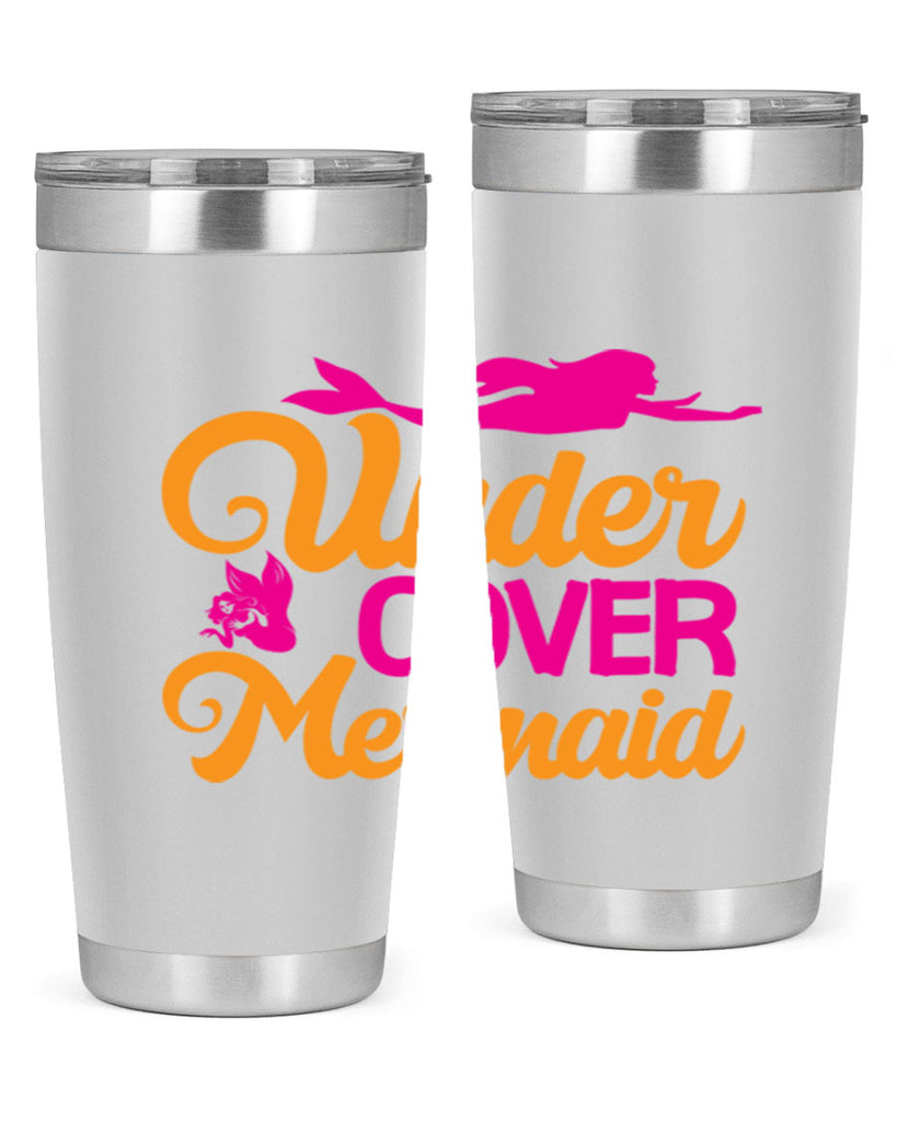 Under Cover Mermaid 638#- mermaid- Tumbler