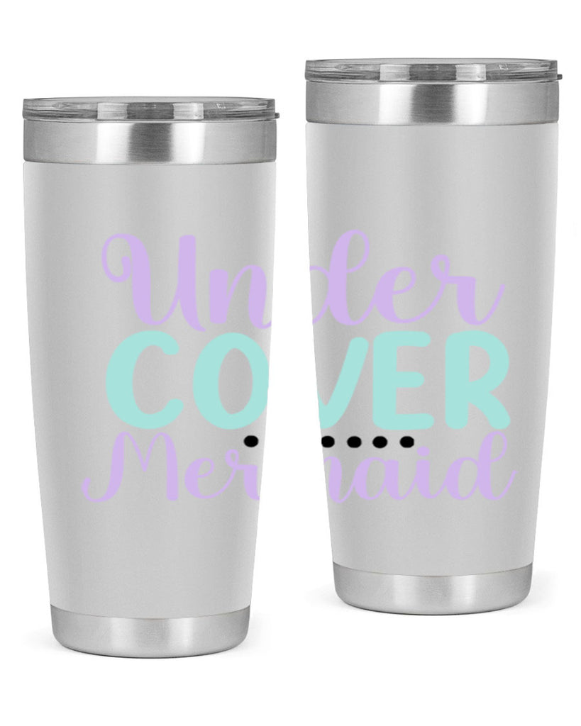 Under Cover Mermaid 639#- mermaid- Tumbler