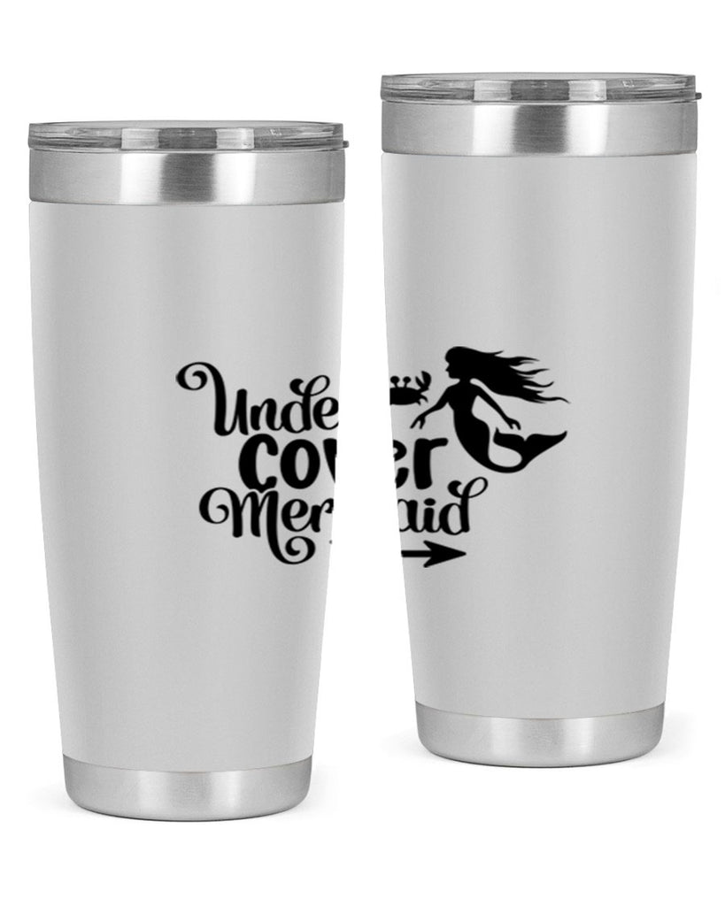 Under Cover Mermaid 641#- mermaid- Tumbler