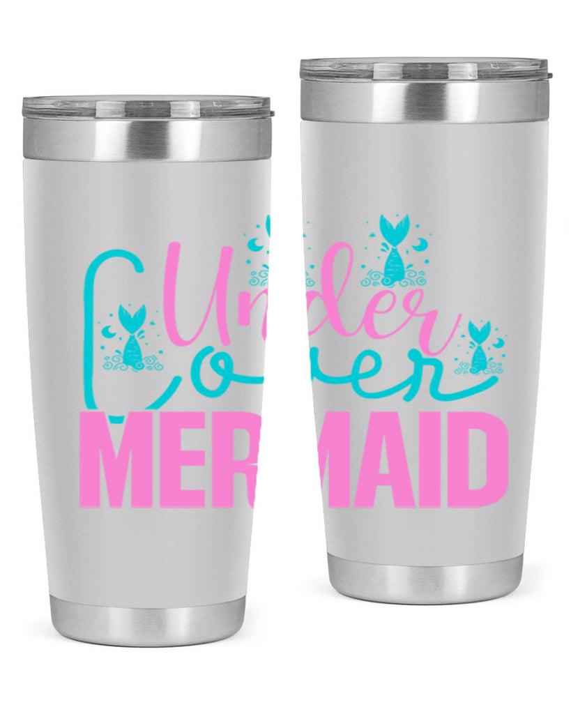 Under Cover Mermaid 643#- mermaid- Tumbler