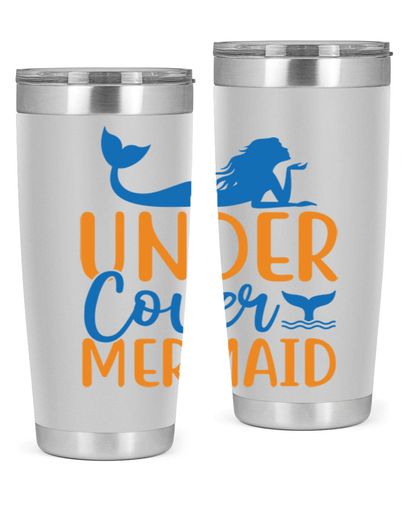 Under Cover Mermaid 644#- mermaid- Tumbler