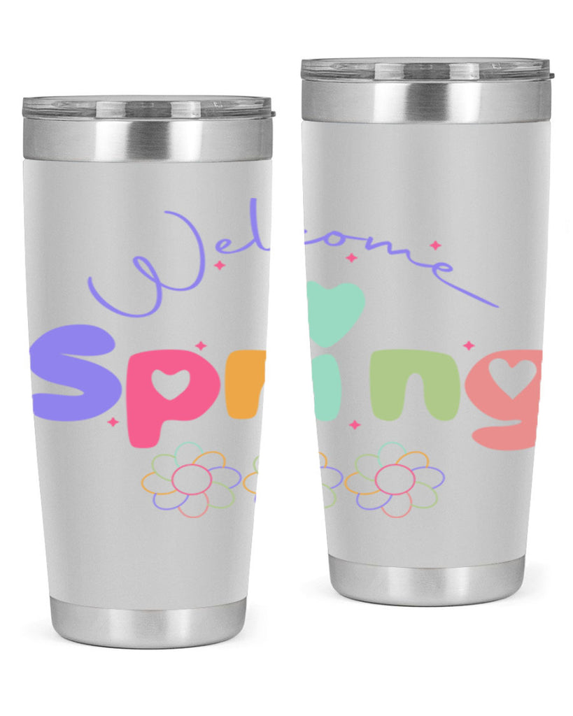 Welcome Spring583#- spring- Tumbler
