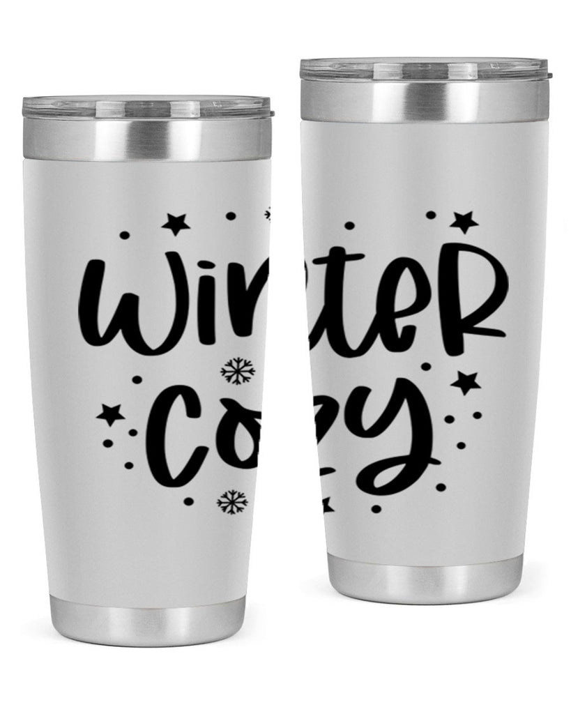 Winter Cozy498#- winter- Tumbler