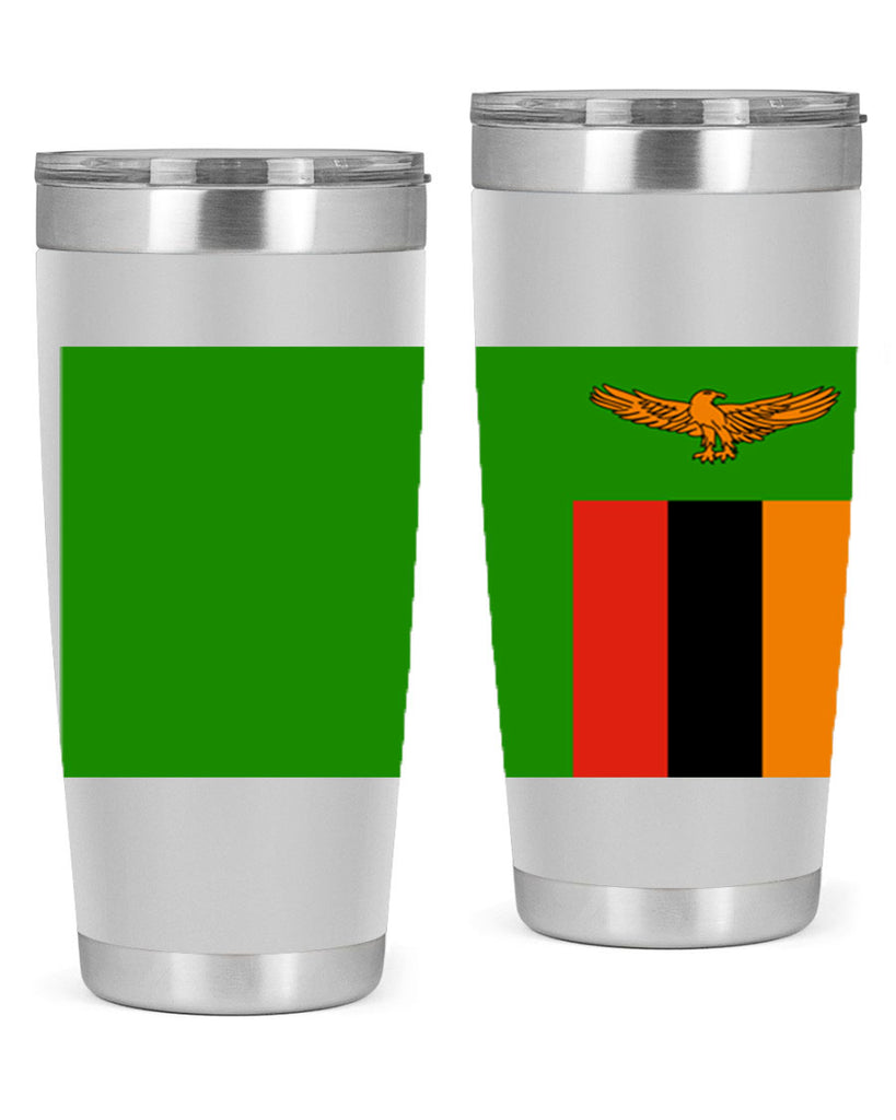 Zambia 2#- world flags- Tumbler