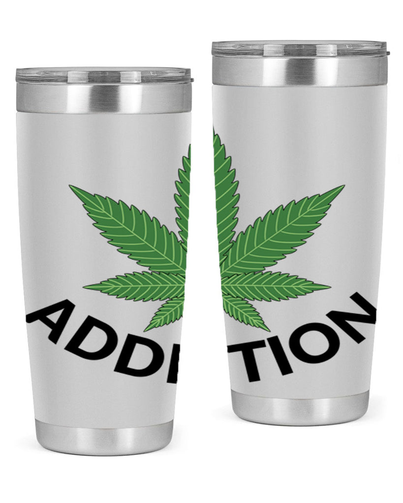 addiction cannabis 8#- marijuana- Tumbler