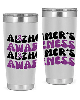 alzheimers awareness 114#- alzheimers- Tumbler